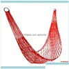 Hammocks Home Gardenhammocks Bekväm 100 kg hängmatta MUEBLES HARABLE Swing Chair Outdoor Furniture Rede de Dormir hängande Mobilya D Dhynb