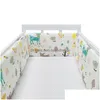 Bed Rails 200X30Cm Baby Crib Fence Cotton Protection Railing Thicken Bumper Around Protector Room Decor 220826 Drop Delivery Kids Ma Dhnzw