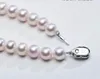 Amazing AAAAA 910mm Natural Round Akoya White Pearl Necklace 18 "925S 231221