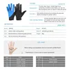 Fietsende handschoenen touchscreen niet-slip vol vinger fietsen fietswanten voor gym fitness lopende wandelcamping racen