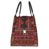 Sacs Baluch Flatweave antique Afganistan Dywan Izolowana Torba Obiadowa Dla Kobiet Wodoodporna Torba Z Motywem Tureckim W Stylu Vintage