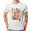 T-shirts pour hommes Pochita Art Tshirt pour la tronçonneuse masculine Vêtements Anime Novelty Polyester Shirt Soft Print Fluffy