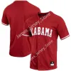 College Baseball porte un maillot de baseball NCAA Alabama Crimson Tide 39 GARRETT MCMILLAN 40 BROCK GUFFEY 41 CONNOR BALL 44 ZANE DENTON 48 LANDON