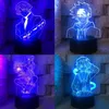 Luzes noturnas Sk8 The Infinity Light Boy Bedroom Decoração LED Manga Anime USB 16 Cores Remote Neon Sign275V