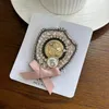 Dames retro stof vlinder korset kristal digitale sieraden korset revers pin sjaal sjaal bisne badge accessoires 231222