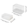 Teller 2 PCs Butterspeicherhalter Kühlschrank Organizer Crisper Kitchen Käse Keemis Container PP Home Case