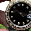 13 Styles högkvalitativa 2 -ton guldpresident strap diamant bezel kvinnor rostfritt klockor automatisk mekanisk klocka 317138761