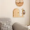 Plaques décoratives Couvercle de décoration d'autocollants muraux en bois avec surfaces de revêtement pour l'appartement de dortoir à domicile et El