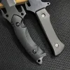 New Tactical Hunting Knife 8cr13mov Blade K10 / Wood Handle Combat Knife Survival Self Defense Tool Camping EDC,Gift for Men