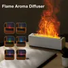 Umidificatori Umidificatore a fiamma Umidificatore ad ultrasuoni Nebulizzatore freddo Fogger Olio essenziale Diffusore di aromi Diffusore di fuoco realistico Umidificatori Casa