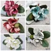 Fiori decorativi per feste forniture DECORE del matrimonio decorazioni per la casa orchidea finta magnolia artificiale