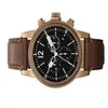 Целая новая высококачественная кожаная часовая полоса джентльмена наследия Vintage Watch Dial BU7814303Z