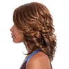 Luvkisshair Trendy Limited Autunno Autunno Miele marrone ondulato biondo biondo Gluveless 5x5 chiusura HD HD Hair Wig Wig 180% Prenuttata