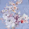 الأوشحة Bysifa | شالات الشتاء الخريف الشتوية Bufanda الأزياء الأزهار العلامة التجارية Mulberry Silk Long وشاح Neckscarf 170 53 سم