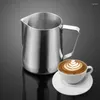 Diny Sets Coffee Frothing Pitcher Roestvrij staal Cappuccino Machines Espresso Cup stoom voor latte (350 ml)