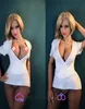 Nova Real Silicone Sex Dolls 135-140cm Adulto Amor Boneca Oral Vagina Lifelike Buceta Completa Japonesa Peito Grande Gordo Gordinho Bunda Curvilínea para Man6529601