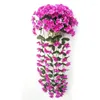 Fiori decorativi fiore artificiale Valentino decorazione simulazione Simulazione muro cestino penzolo orchidea finta seta dropshipping