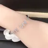 Brand Bangle Designer Bracelets Women Luxury 18k Gold Plated Titanium Steel Diamond Letter Bareled Bracelet Wristband Valentine Day Jewelry Gift