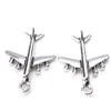 100pcs lote Ancient Silver Aloy Airplane Aircraft Charms Pendants para joyas de bricolaje haciendo hallazgos 27x21mm275f