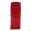 Other Toys Metal Red British English London Telephone Booth Bank Coin Saving Pot Piggy Phone Box 140X60X60Mm 230403 Drop Delivery Dhdeq