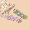 Hair Accessories Cute Clips For Born Baby Pearl Flower Hairpins Dacron Infant Sweet Girls Hairclips Children's