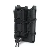 Outdoor Sports Tactical Pouch Mag Molle 5.56/9mm Magazine Pouch BAG Vest Gear Backpack Accessory Holder Cartridge Clip NO11-581B