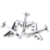 100pcs lote Ancient Silver Aloy Airplane Aircraft Charms Pendants para joyas de bricolaje haciendo hallazgos 27x21mm275f