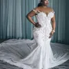 Ошеломляющие модели 2024 Африканские очаровательные свадебные платье