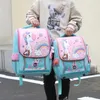 Taschen süße Mädchen Einhorn -Rucksäcke für Jungen 13 Grad Cartoon Orthopädische wasserdichte Rucksack Kindergartenschule Mochila Escolar