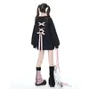 Hoodies voor dames Koreaanse mode Kawaii Oversized T -shirt Vrouwen lange mouw top Harajuku sweatshirt esthetische kleding kpop outfits streetwear