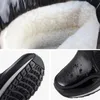 ブーツLluumiu Snow Boots Women Waterproof 2022 Winter Plus Velvet Thick Ware Cotton Soft Shoes Nonslip Midtube Ladies Fur Boots