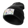 Berets Modern Bicycle Knitted Cap Party Hats Women Men's