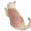 Kostiumy kota ubrania dla zwierząt wyściełane zagęszczone ciepłe zamykanie guzików wygodne do noszenia 2-nogawkowych uroczych akcesoriów odzieżowych