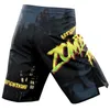 MMA Halloween engraçado Black Fighting Sports Pants abrangentes Treinamento de luta praia Os curta