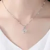 Collier Van Clover S925 en argent sterling collier trèfle à quatre feuilles mode version coréenne haut de gamme du cadeau pendentif pour femme