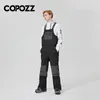 Copozz Snowboard Back Ski Pants WindProof Contrast Coront Coronal Ovanols Pant Men女性屋外スキー装備ズボン231221