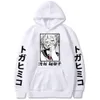 Anime My Hero Academia Hoodie Himiko gedrucktes Sweatshirt Japanisch übergroße lässige Pullover Unisex Mode komfortable Streetwear