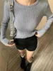 Женские свитеры инопланетные котенок стильные худые женщины Slim без спинка шикарные изум