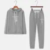 Women's Hoodies Ladies Faith Cross Print Sportwear Designer Hoodie Sweatpant Sets Women Long Sleeve Sweatshirt Hoody Jogging Trousers Suit