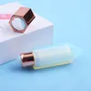 Edelstein ätherische Ölflaschenrolle für Gesichtspflege natürliche Opal -Gesichtsmassage Roller Kristall ätherisches Öl Parfümflasche Hautpflege