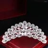 Hair Accessories Chic For Girls Tiara Crown Comb Sweet Shiny Wedding Jewelry Headwear Styling Fashion
