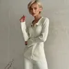 Sleeurs de nuit pour femmes Slim Fit Pyjama en tricoté