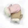 Winter Baby Gloves Thicken Warmer Fleece Gloves Solid Color Comfortable born Kids Mittens Infant Children Accessories Outdoor 231221