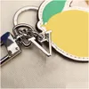 Anahtar Yüzükler Anahtarlık Lüks Tasarımcı Moda Anahtarları Kolye Sier Key Toka Klasik Bitki Limon Orijinal Deri Yüksek Kalite Anahtar Yayınları veya DHKPR