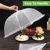 Set di stoviglie da 2 pezzi Copertina vegetale cupola cupola pranzo a maglie acqua fredda Coperture per la vasca da bagno a protezione netta all'aperto