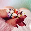 Anelli a grappolo geometrici Vari modelli a forma di zirconia cubica Candy Enamel Donne Colorful Women Colorfy Finger Jewelry