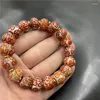 Strand Back Mönster Old Agate Armband Men's Tibet Pärlor