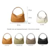Famicare Women Handbag Cowhide Real Leather Small Lady Shoulder Bag Female Lunch Bag Geometric Design Crossbody Messenger 231221