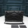Tasarımcılar Crossbody Kapitone Çantalar Messenger Çantası Kadınlar Lou zincir zarfı Orijinal gerçek deri kapak çanta cüzdanlar zarif lüks siyah moda kamera
