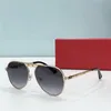 New fashion design sunglasses 0265S pilot metal foldable frame top quality simple and versatile style UV400 protection glasses